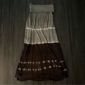 Lucky Brand tie-dye maxi skirt